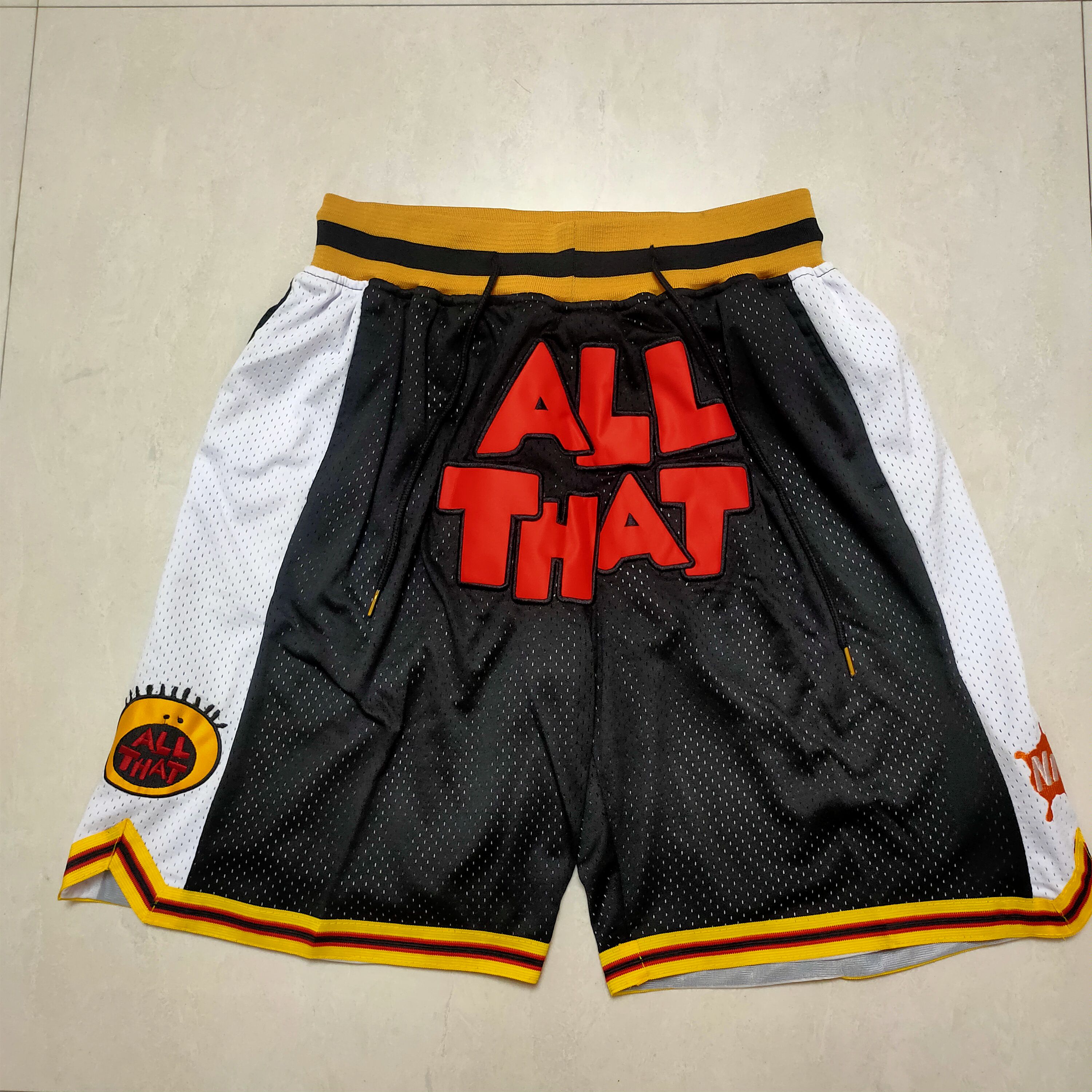 Men NBA Black Shorts 202302185